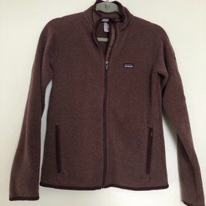 Patagonia Women's Better Sweater Fleece Jacket - Size S - Full Zip - Dusky Brown